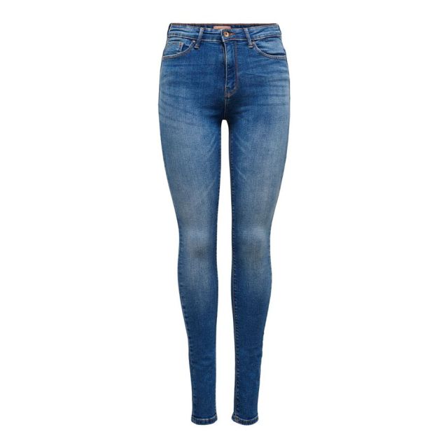 Only clothing woman jeans medium blue denim 15165792