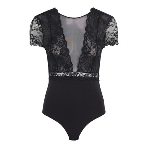 Pieces abbigliamento donna top black 17095132