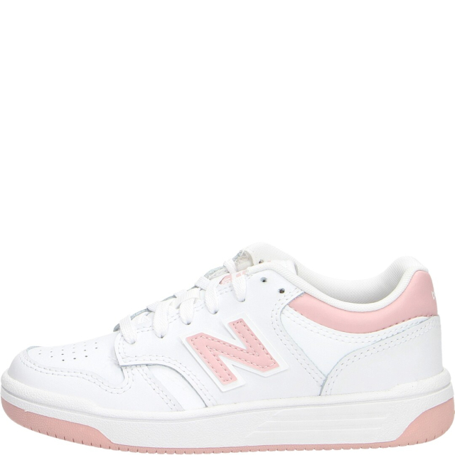 New balance scarpa bambino sportiva white/pink psb480op