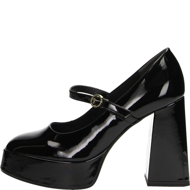 Tamaris scarpa donna decollete' 018 black patent 24403-41