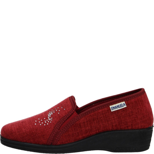 Emanuela zapato mujer ciabatta rosso 815