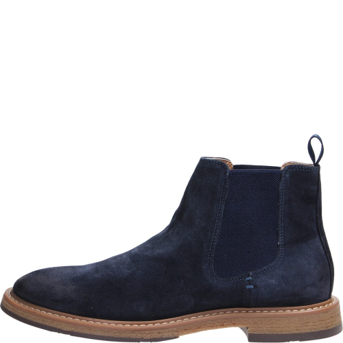 Studio mode chaussure homme boot suede navy 1005