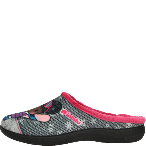 Inblu shoes woman slippers grigio ec82