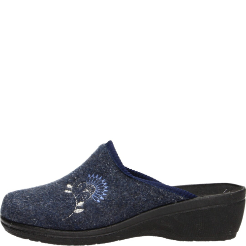 Patrizia shoes woman slippers blu ptca71