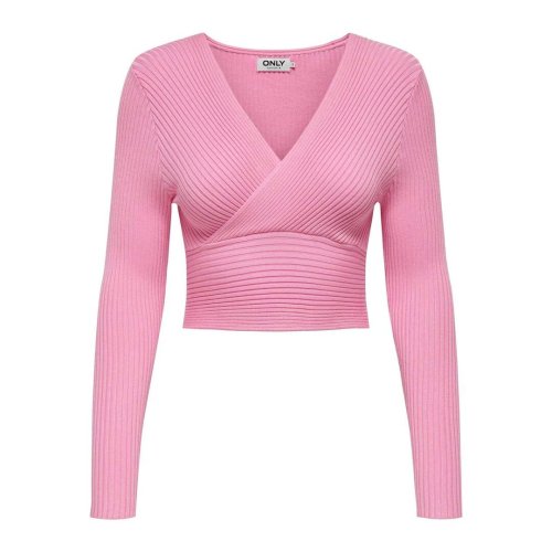 Only abbigliamento donna maglia begonia pink 15310652