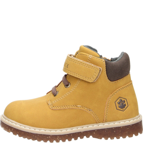 Lumberjack chaussure enfant boot yellow/dk brown sbb8901003-s03m0001