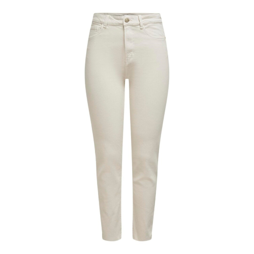 Only clothing woman trousers ecru 15175323