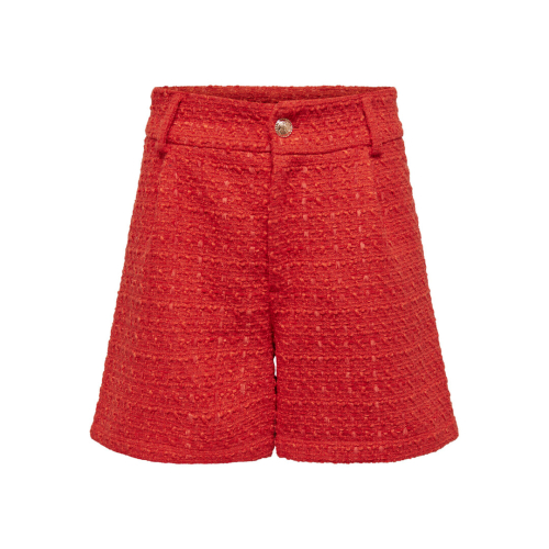 Only clothing woman shorts red alert 15266839