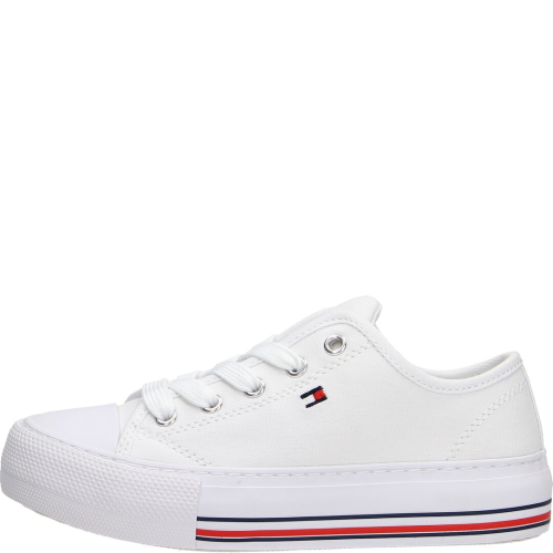 Tommy hilfiger scarpa bambino sneakers 100 bianco 32677
