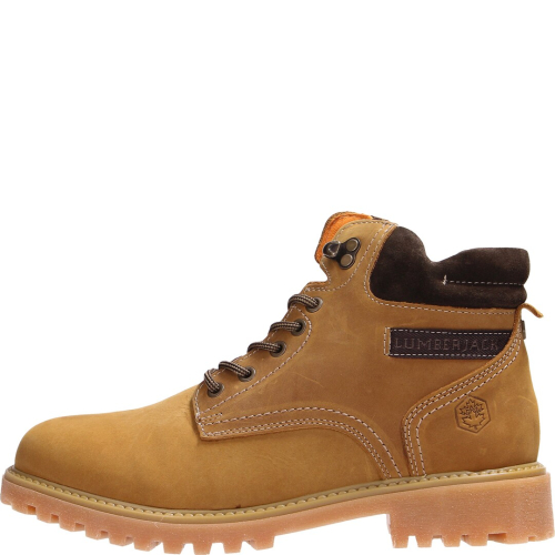 Lumberjack shoes man boot m0001 yellow/dk brown sm00101048-h01m0001