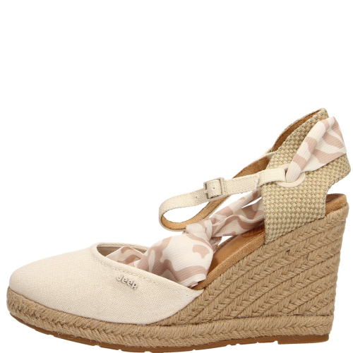 Jeep chaussure femme espadrilles 098 off white 41540