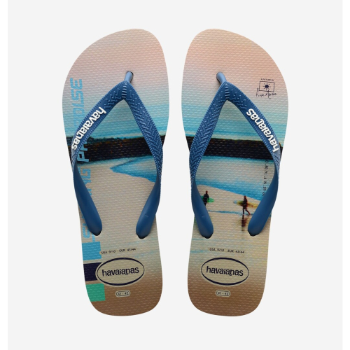 Havaianas shoes man flip flops 2595 sand/blue hype