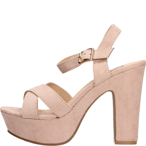 Xti shoes woman sandals nude 34049