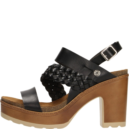 Refresh shoes woman sandals negro 07972303