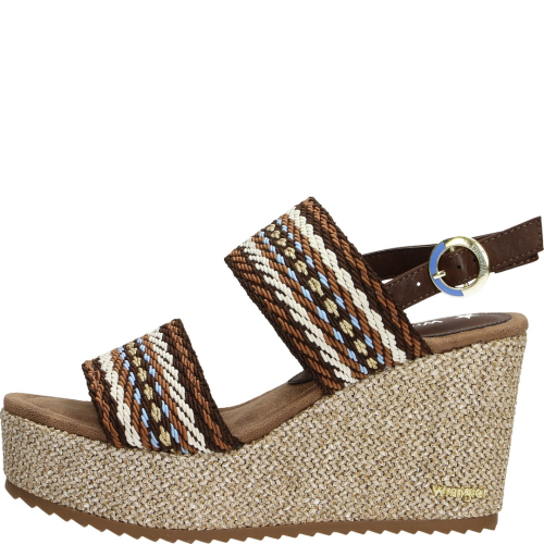 Wrangler shoes woman sandals 028 brown 31570a
