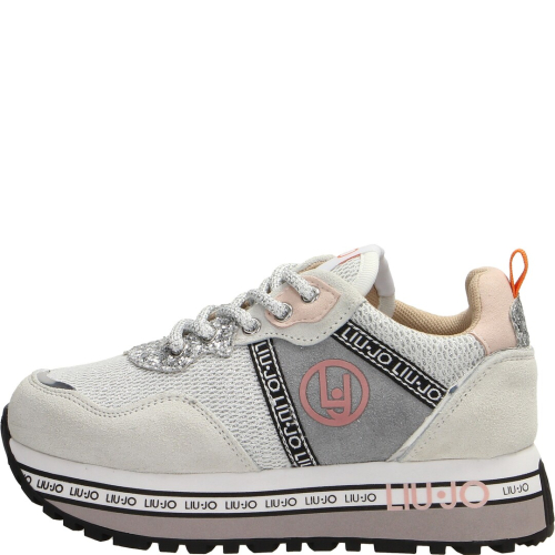 Liu jo shoes child sneakers white maxi wonder 3 4a2391