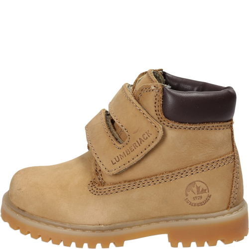 Lumberjack scarpa bambino boot yellow/dk brown little sb05301005-d01m0001