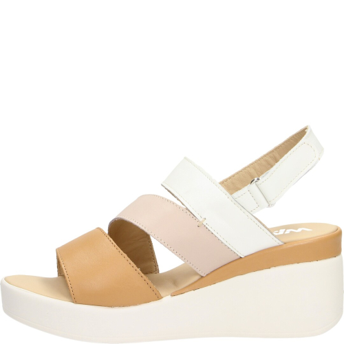Melluso scarpa donna sandalo multi-white 019147w