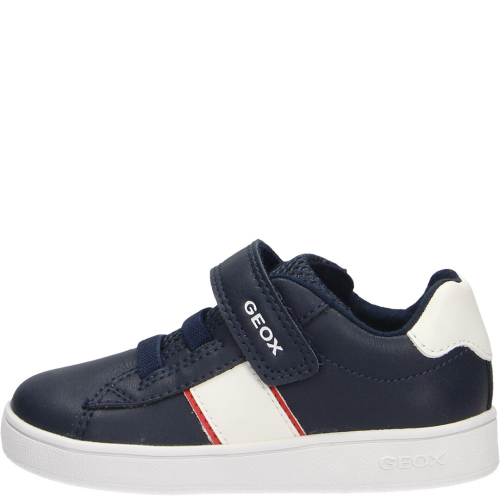 Geox scarpa bambino sneakers c0735 navy/red b455la