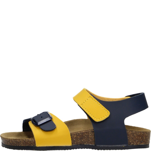 Biomodex shoes child sandal giallo blu 1845vtr b