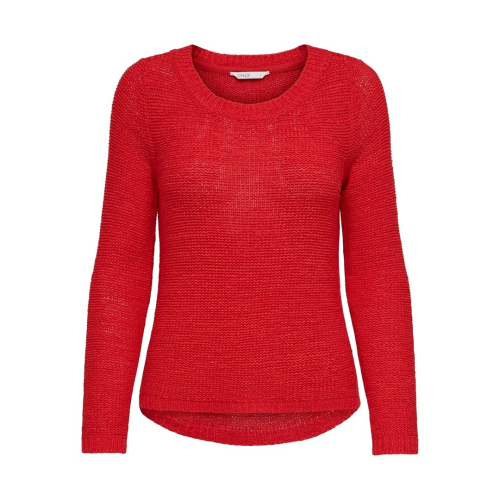 Only clothing woman knitting flame scarlet 15113356