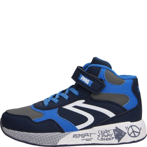 Primigi scarpa bambino sneakers navy grigio b&g mega 4955511