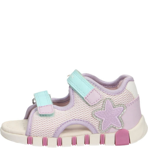 Geox scarpa bambino sneakers c8842 pink/lilac b4517a