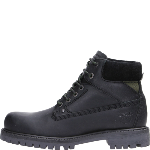 Jeep shoes man boot 062 nero 32011a