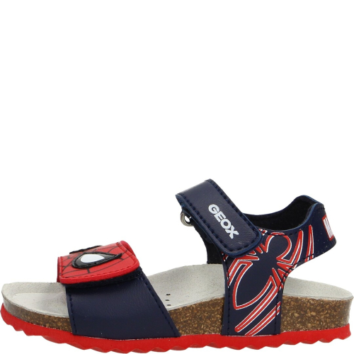 Geox shoes child sandal c4075 dk navy/red b152qc