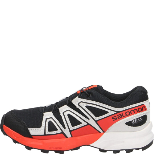 Salomon shoes child hiking speedcross cswp j black/lu 412874
