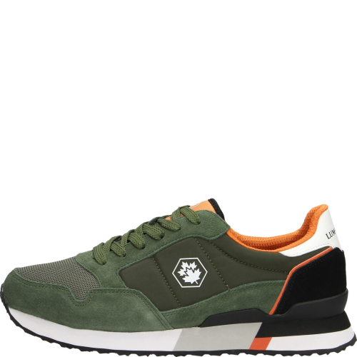 Lumberjack shoes man sneakers m0620 military green sme6805002-m94m0620
