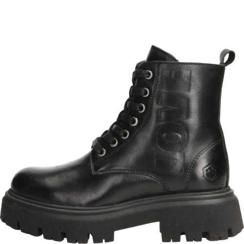 Lumberjack shoes child boot cb001 black kombat boot sgh1701001-b01cb001