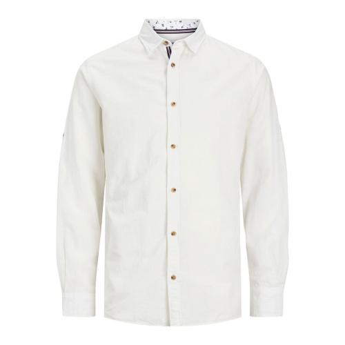 Jack & jones clothing man shirts white 12248580