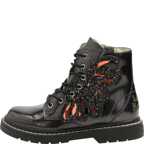 Lelli kelly zapato niÑo boot nero glitter 5544