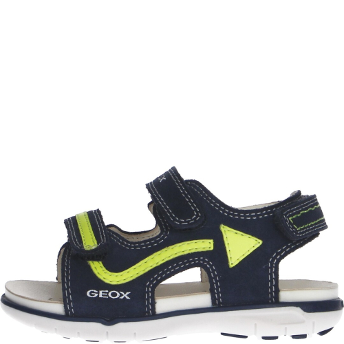 Geox shoes child sandal c4502 navy/fluo yellow b254la
