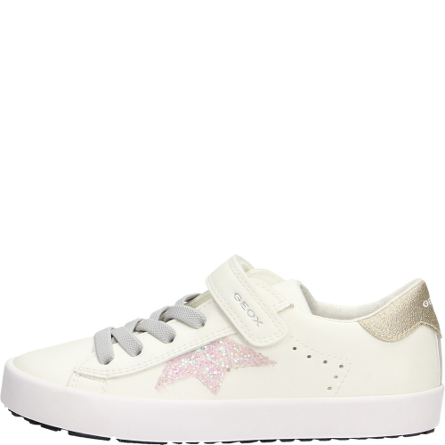 Geox scarpa bambino sneakers c0406 white/pink j35d5b