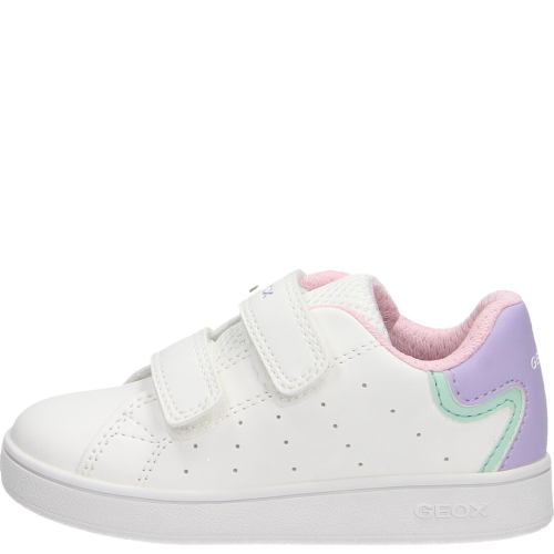 Geox scarpa bambino sneakers c0761 white/lilac b365ma