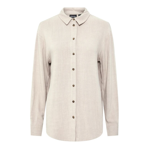 Pieces ropa mujer camisa oatmeal 17146433