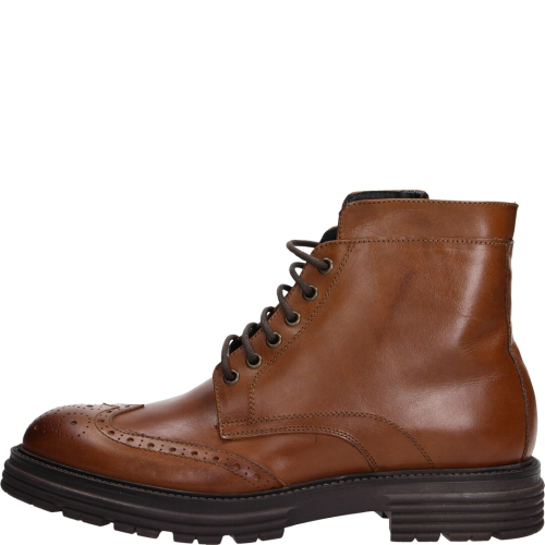 Melluso chaussure homme laced high brown u0556d