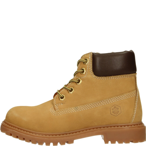 Lumberjack schuhe kind boot yellow/dark brown sb00101027-d01cg001