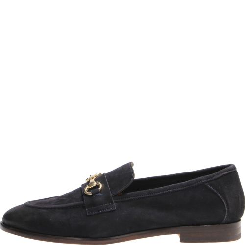 Studio mode shoes man moccasin gost suede navy 2005
