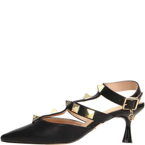 Gold&gold scarpa donna decollete' nero gp210