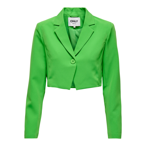 Only clothing woman jackets vibrant green 15279084
