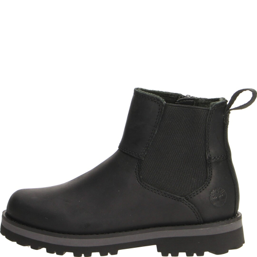 Timberland schuhe kind stiefel black courma kid chelsea tb0a25gv0011