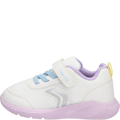 Geox scarpa bambino sneakers c0653 white/multicolor b454td