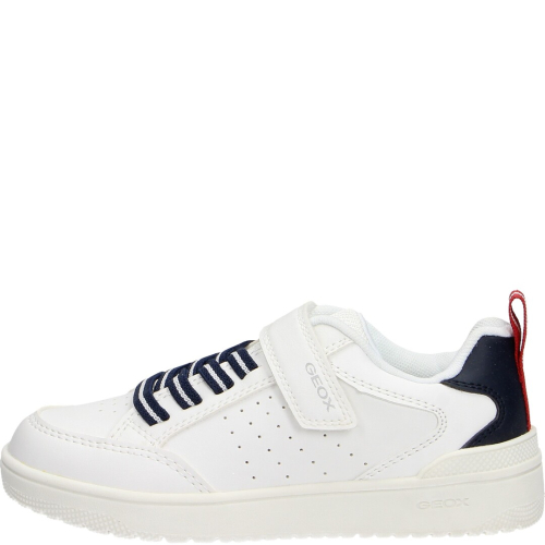 Geox scarpa bambino sneakers c0899 white/navy j45lqa