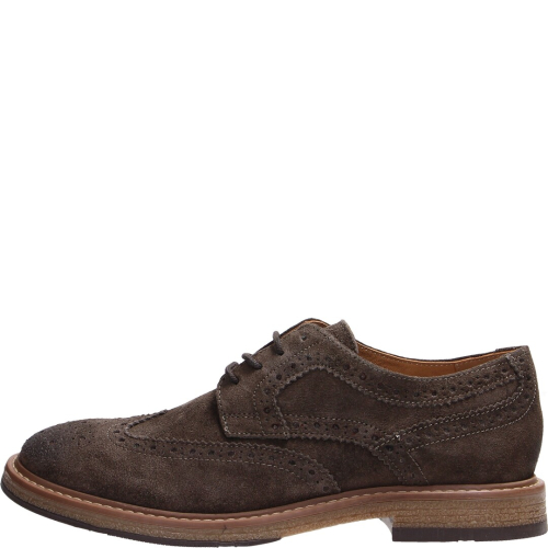Studio mode chaussure homme laced low dk brown 11193