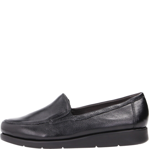 Caprice shoes woman loafers 022 black nappa 24750-41