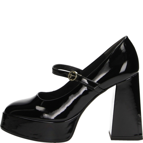 Tamaris zapato mujer decollete' 018 black patent 24403-41