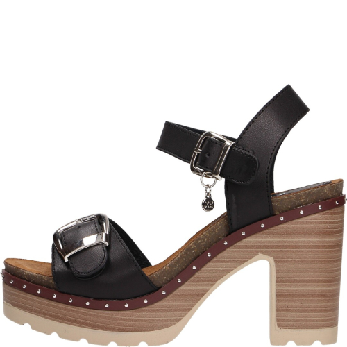 Xti shoes woman sandals negro 34275